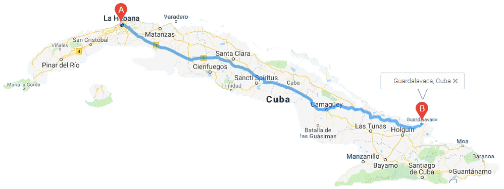 Havana-Guardalavaca holguin